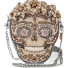 Mary Frances Shining Skull Crossbody Handbag