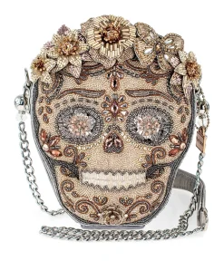 Mary Frances Shining Skull Crossbody Handbag