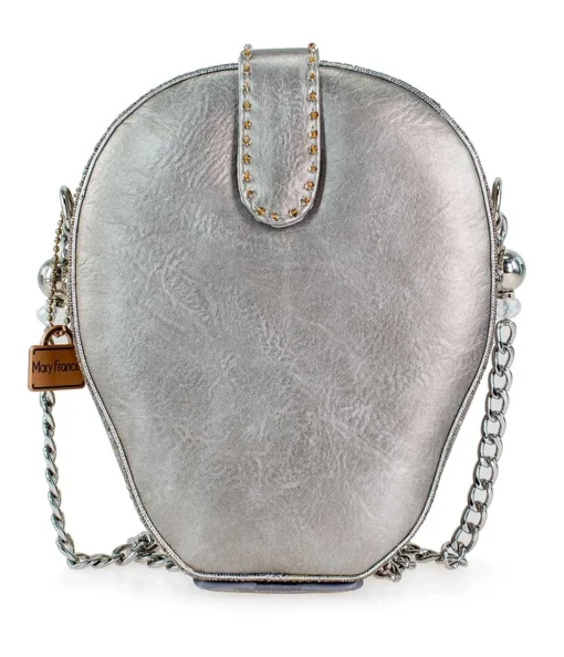 Mary Frances Shining Skull Crossbody Handbag