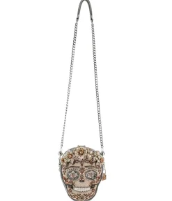 Mary Frances Shining Skull Crossbody Handbag