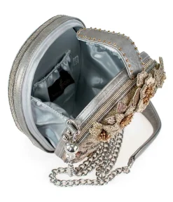 Mary Frances Shining Skull Crossbody Handbag