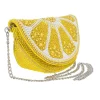 Mary Frances Tart Lemon Crossbody Bag