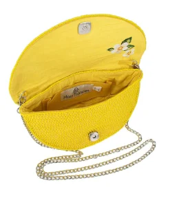 Mary Frances Tart Lemon Crossbody Bag