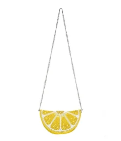 Mary Frances Tart Lemon Crossbody Bag