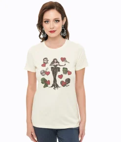 Mischief Made Ivory Ghoul's Best Friend Graphic Tee