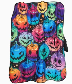 Neon Glowing Gourd Outdoor Picnic Blanket