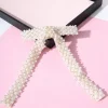 Pearl Bow Barrette