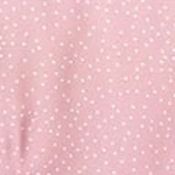 Pink & White Polka Dot Wrap Dress