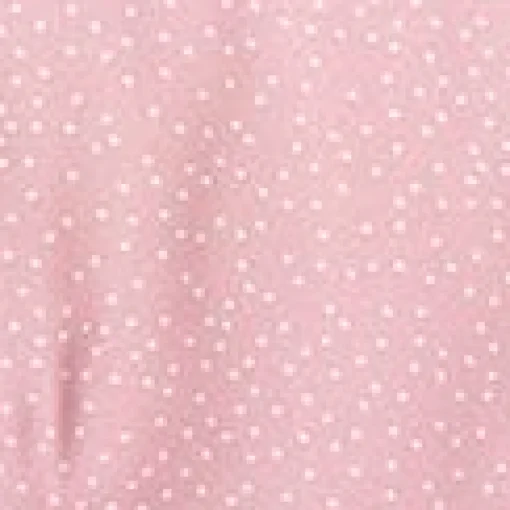 Pink & White Polka Dot Wrap Dress