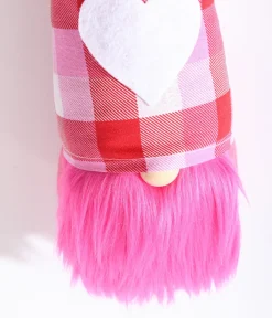 Pink Valentine Gnome