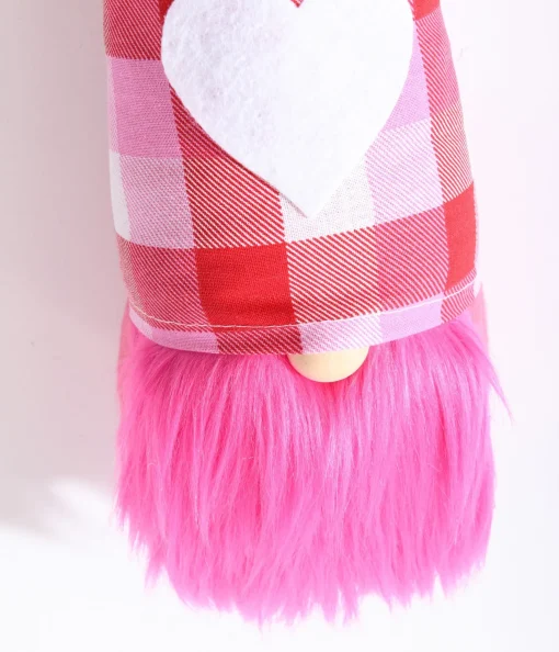 Pink Valentine Gnome