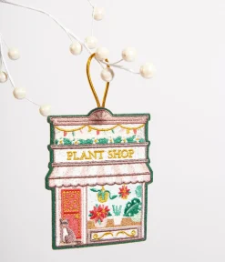Plant Shop Felt Ornament