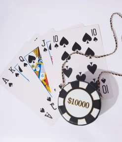 Poker Chip Crossbody Bag