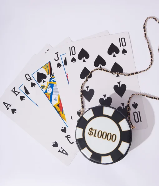 Poker Chip Crossbody Bag