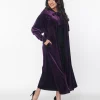 Purple Velvet Leota Duster