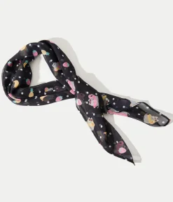 Pusheen x Unique Vintage Pool Time 1950s Hair Scarf