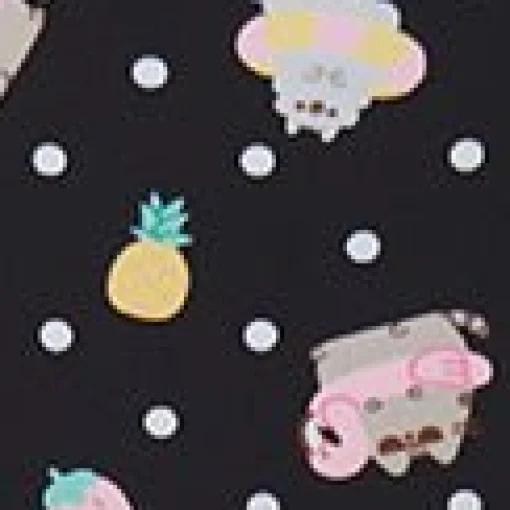 Pusheen x Unique Vintage Pool Time Cape May Swim Bottoms