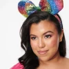 Rainbow Sequin Mouse Headband