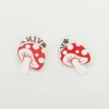 Red & White Mushroom Earrings