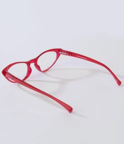 Red Cat Eye Glasses