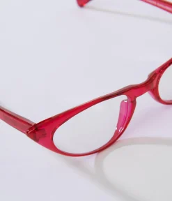 Red Cat Eye Glasses