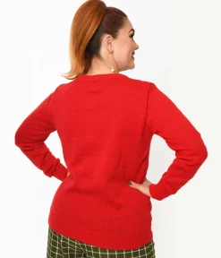 Red Rudolph Holiday Sweater