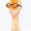 1970s Black Oval Roc Sunglasses