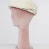 1940s Cream Bow Beret