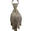 1920s Pewter Beaded Fringe Wristlet
