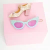 1950s Sunglasses & Heel Hair Pin Set
