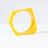 1960s Yellow Acrylic Stacking Bangle