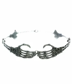 Skeleton Hands Choker