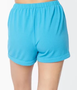 Smak Parlour Blue Callie Shorts