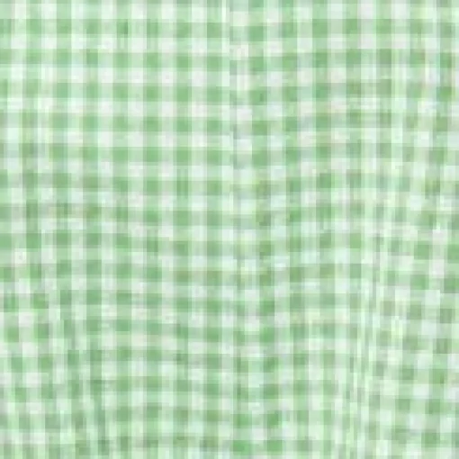 Smak Parlour Green & White Gingham Pleated Shorts
