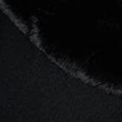 Smak Parlour Plus Size Black Faux Fur Collar Cardigan