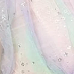 Smak Parlour Rainbow Ombre Roller Queen Crop Blouse