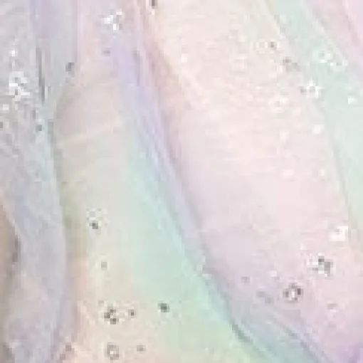 Smak Parlour Rainbow Ombre Roller Queen Crop Blouse