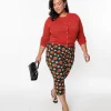Sourpuss Black Berry Dead Capris