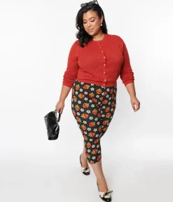 Sourpuss Black Berry Dead Capris