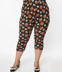 Sourpuss Black Berry Dead Capris