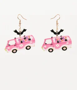 Spooky Season Mystery Van Earrings