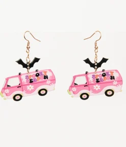 Spooky Season Mystery Van Earrings