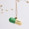 Stress Free Pill Glass Ornament