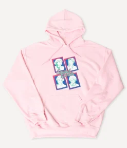 The Golden Girls x Unique Vintage Pink Girl Gang Hoodie