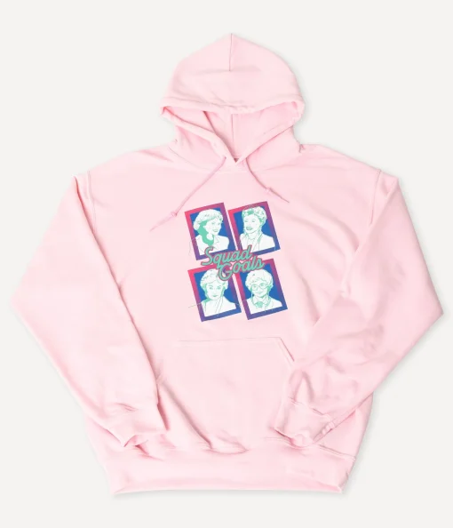 The Golden Girls x Unique Vintage Pink Girl Gang Hoodie