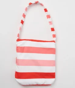Think Pink Striped 2 In 1 Towel Tote Bag