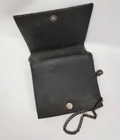 Tiger Beaded Leatherette Crossbody Bag