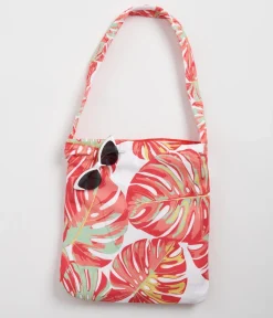 Tropical 2 In 1 Towel Tote Bag