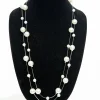 Unique Vintage 60" Long Pearl Necklace