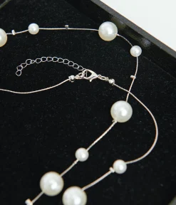 Unique Vintage 60" Long Pearl Necklace